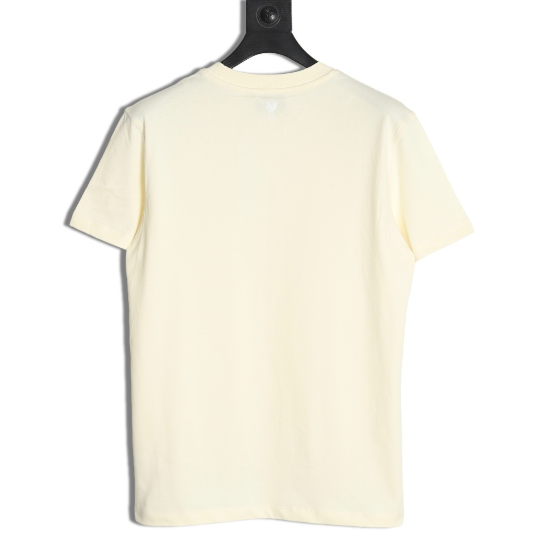 Ami Paris 25ss Short-sleeved T-shirt