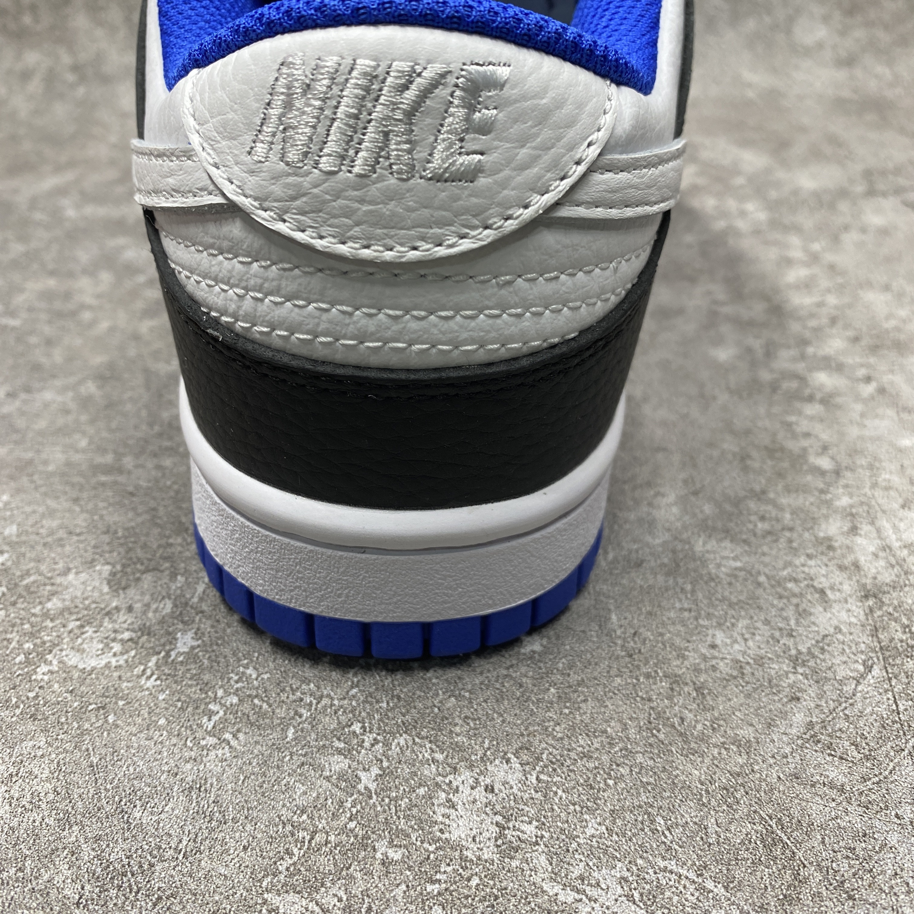 Nike Dunk Low White Black Royal
