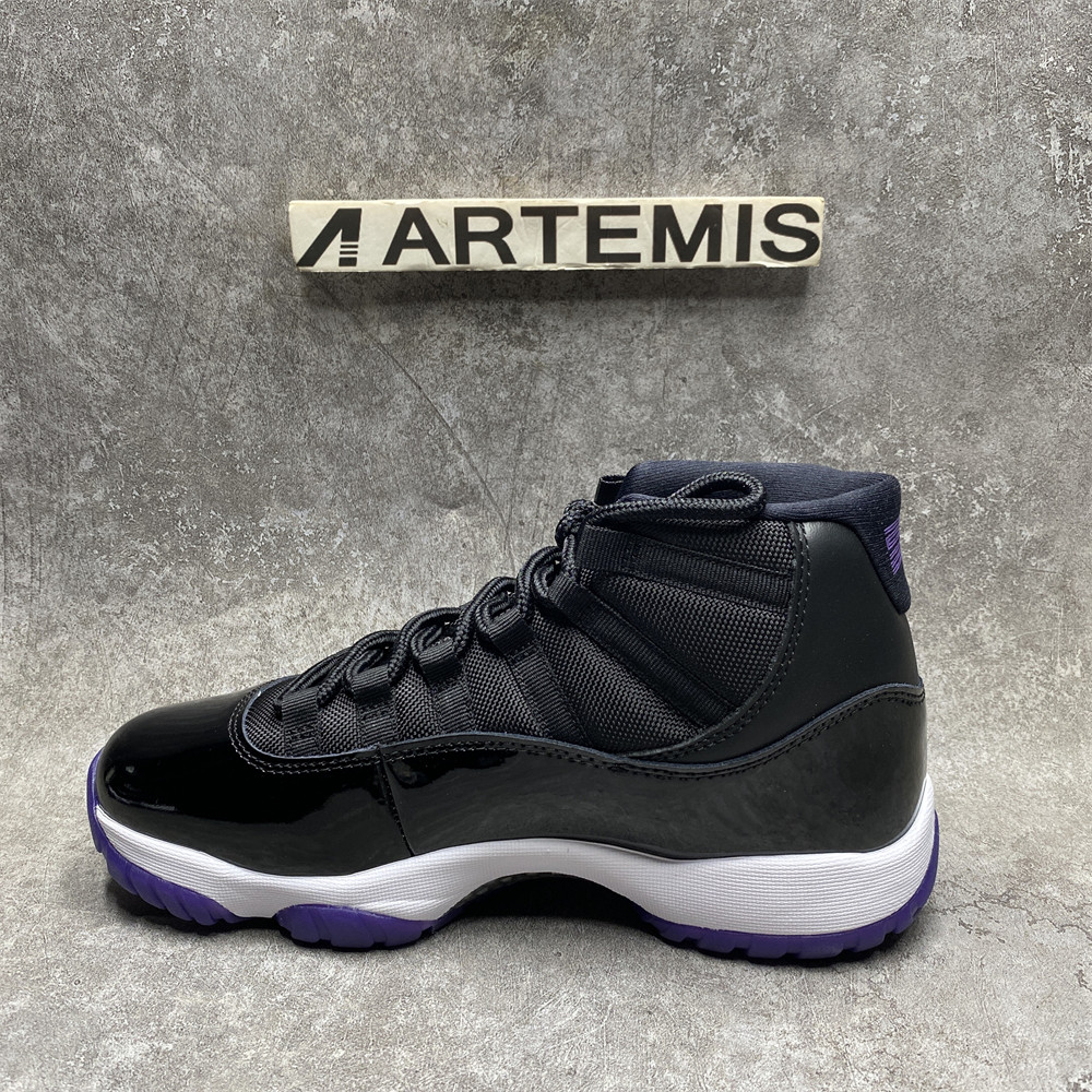Jordan 11 Retro black purple