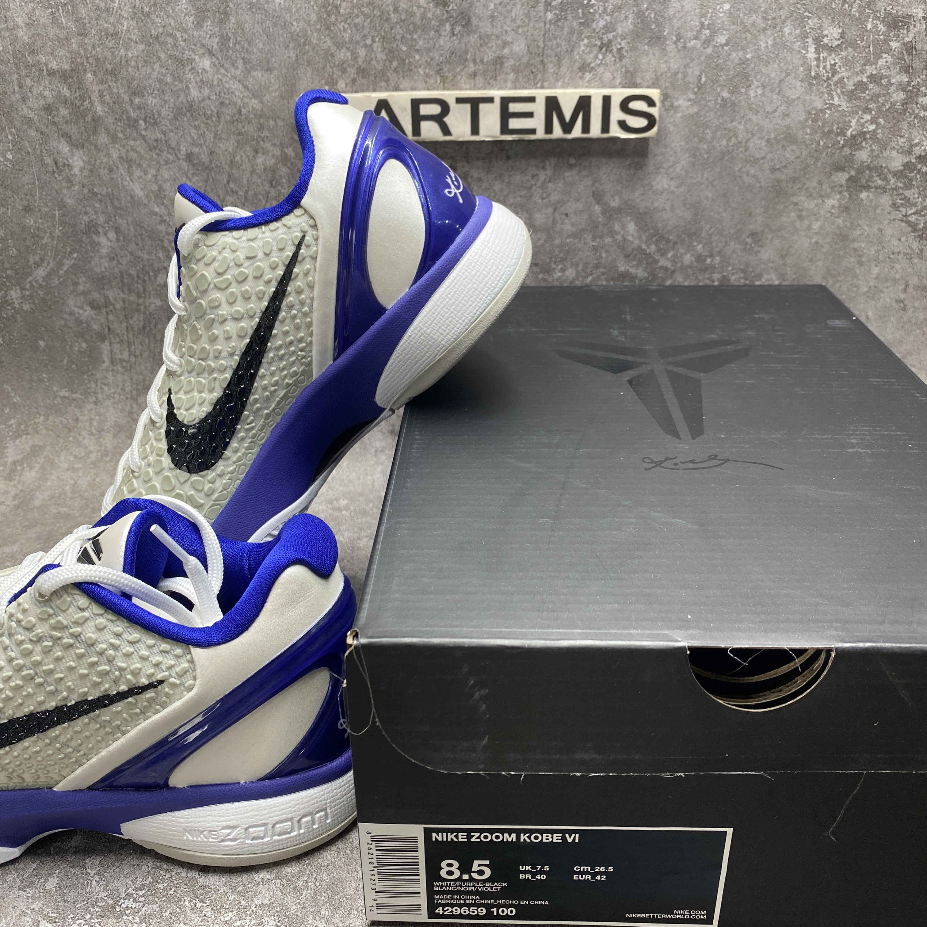 UA Nike Kobe 6 Concord