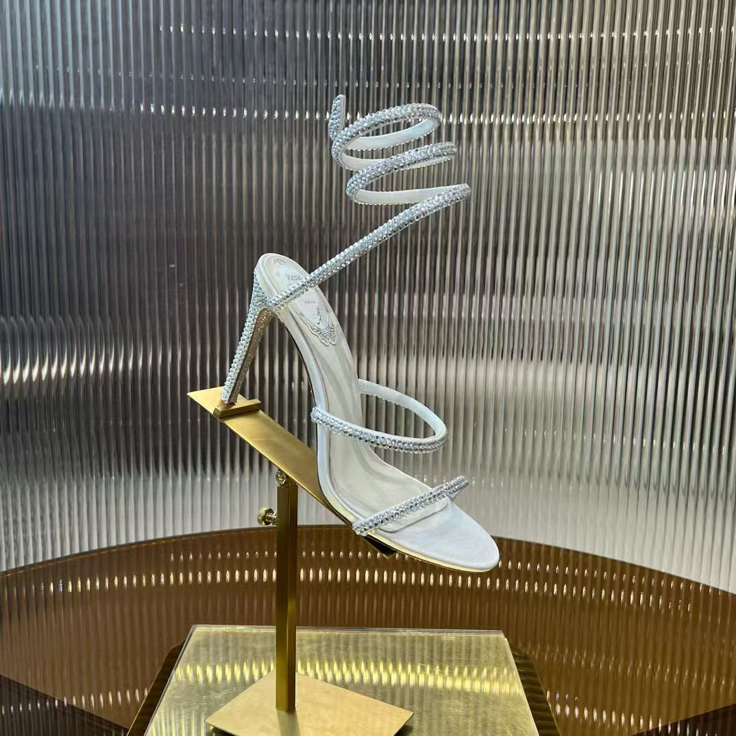 UA RENÉ CAOVILLA Cleo Pumps Sandals 95mm