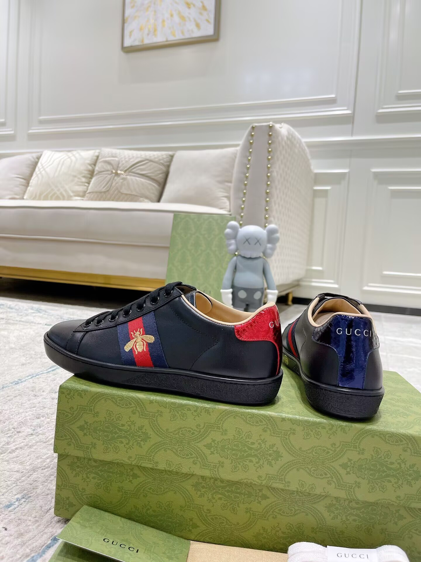 ua G*u*i screener sneaker