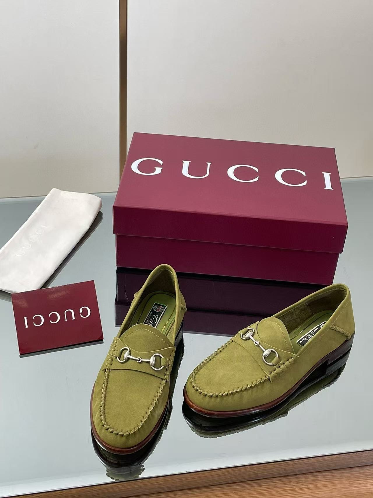 ua G*u*i gigi loafer