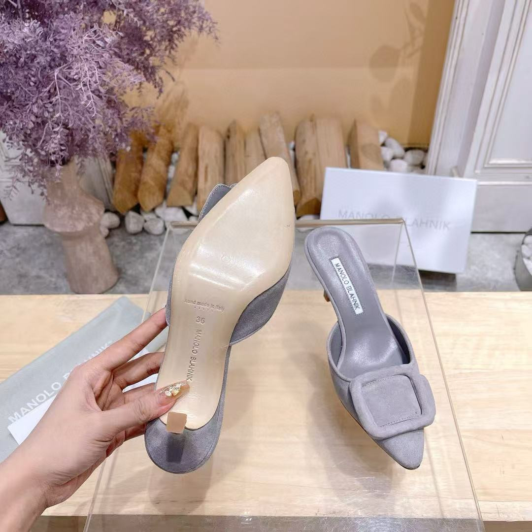 ua man010 B1ahn*k mules 7.5cm