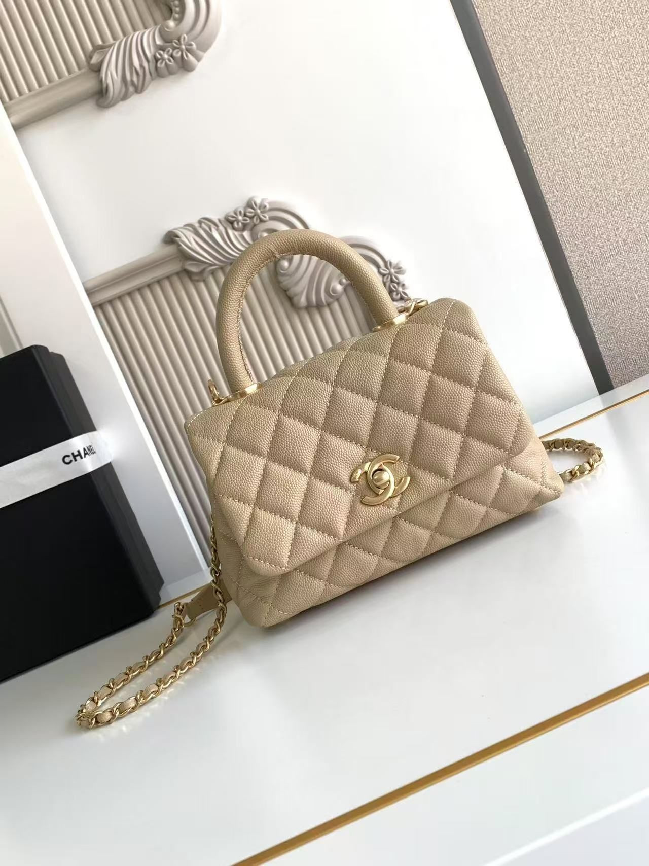 Ch*el mini coco handle 13x19x9cm