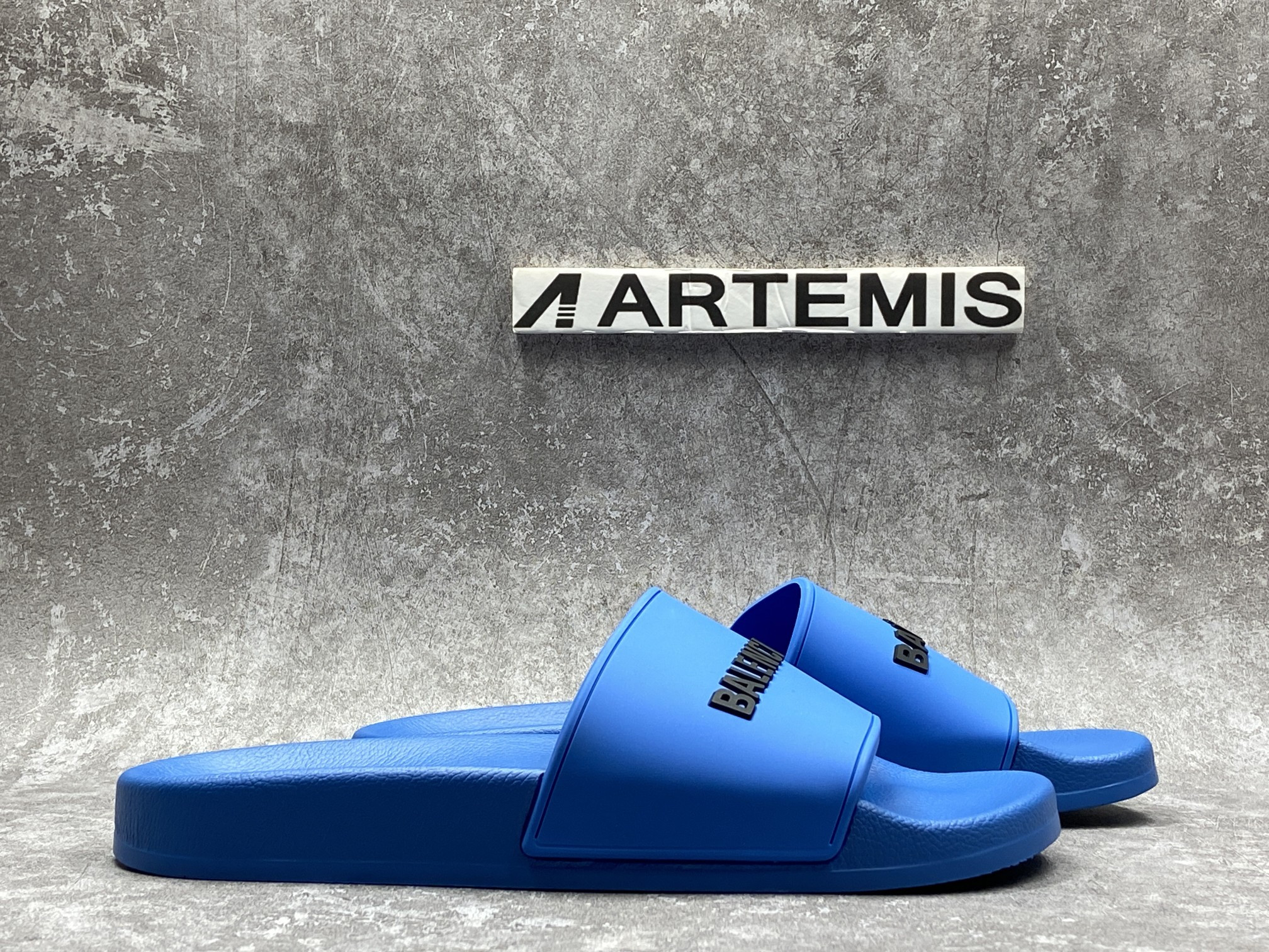 Balenciga Pool Slide Blue
