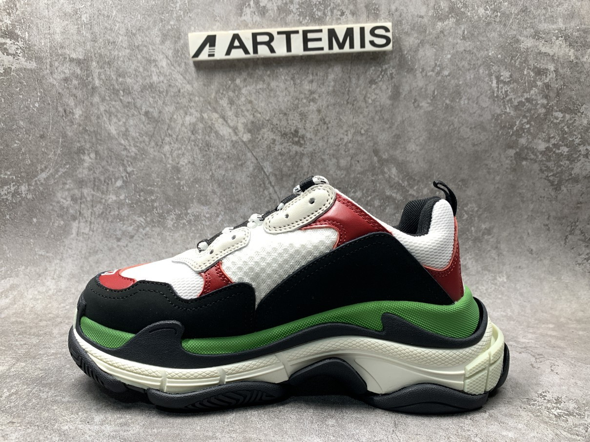 Balenciga Triple S Green Red