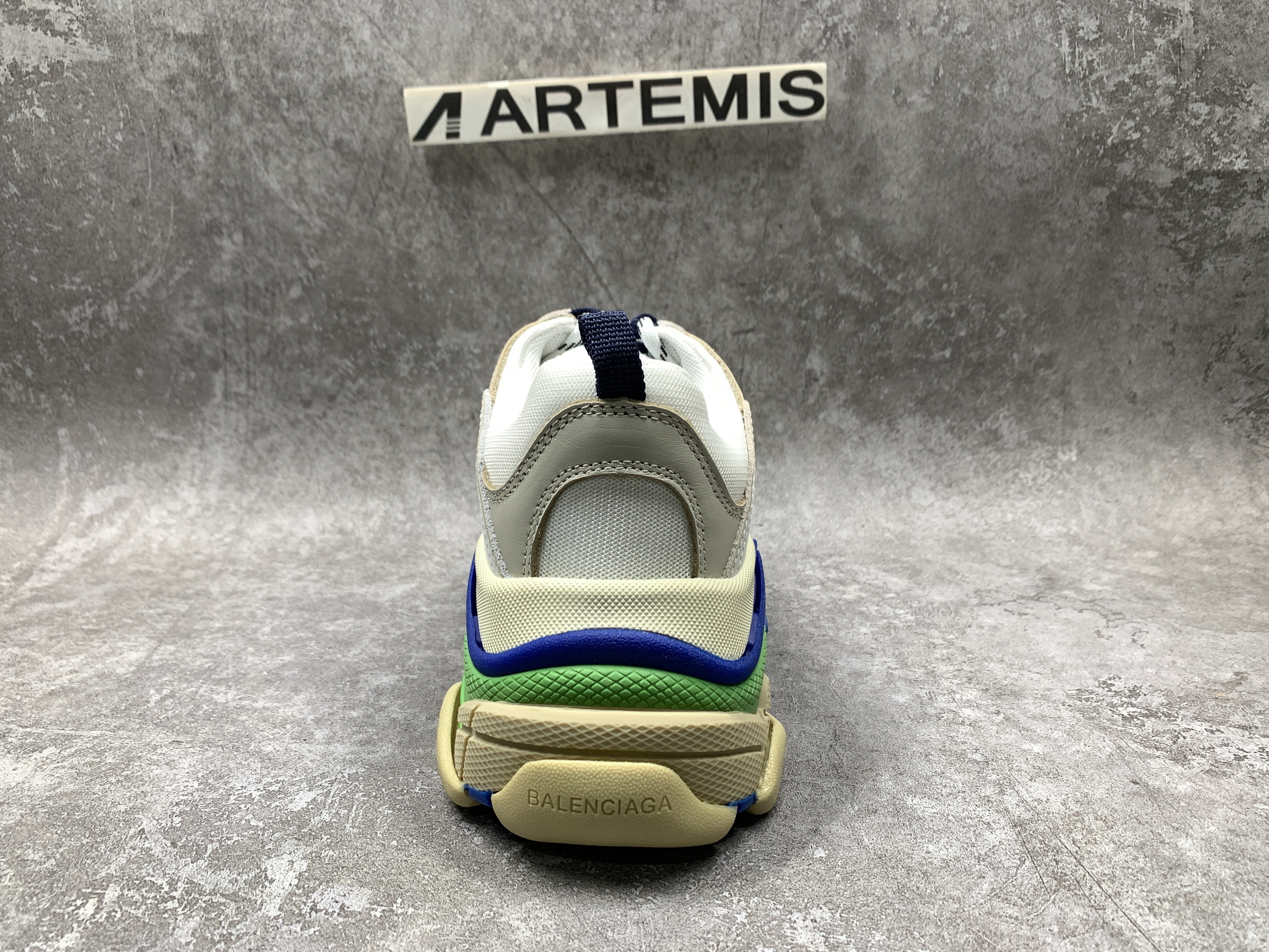 Balenciga Triple S Blue Green