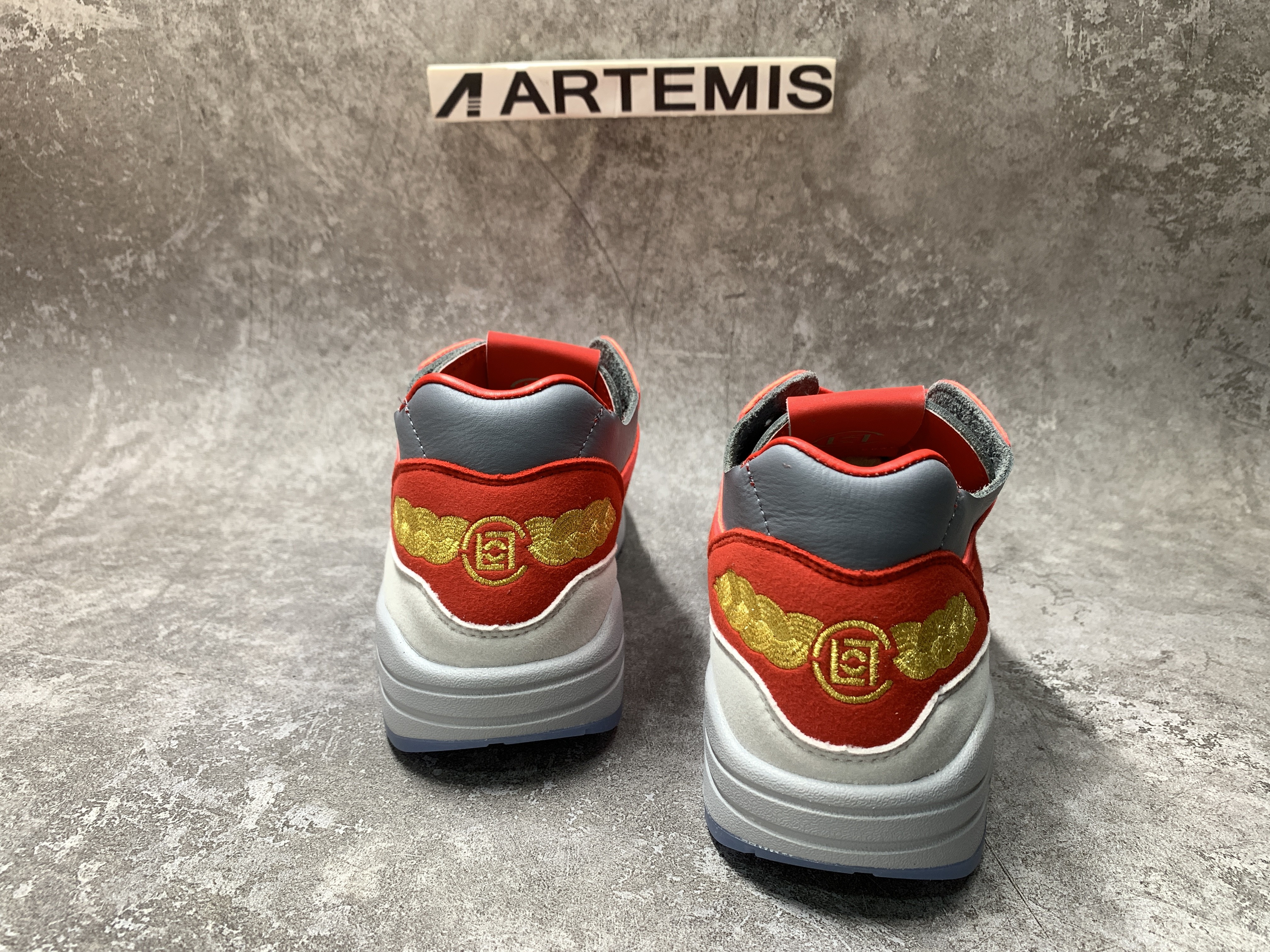 Nike Air Max 1 CLOT Kiss of Death Solar Red