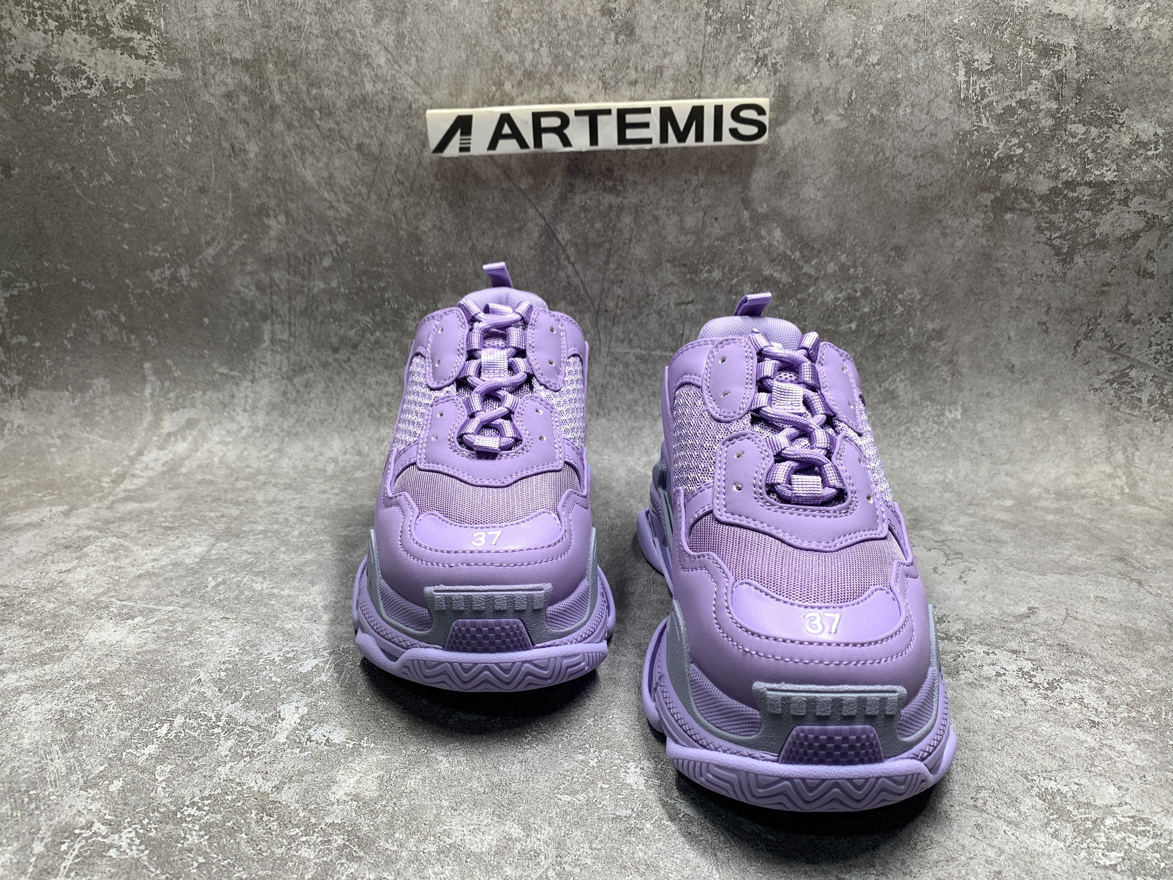 Balenciga Triple S Sneaker Purple