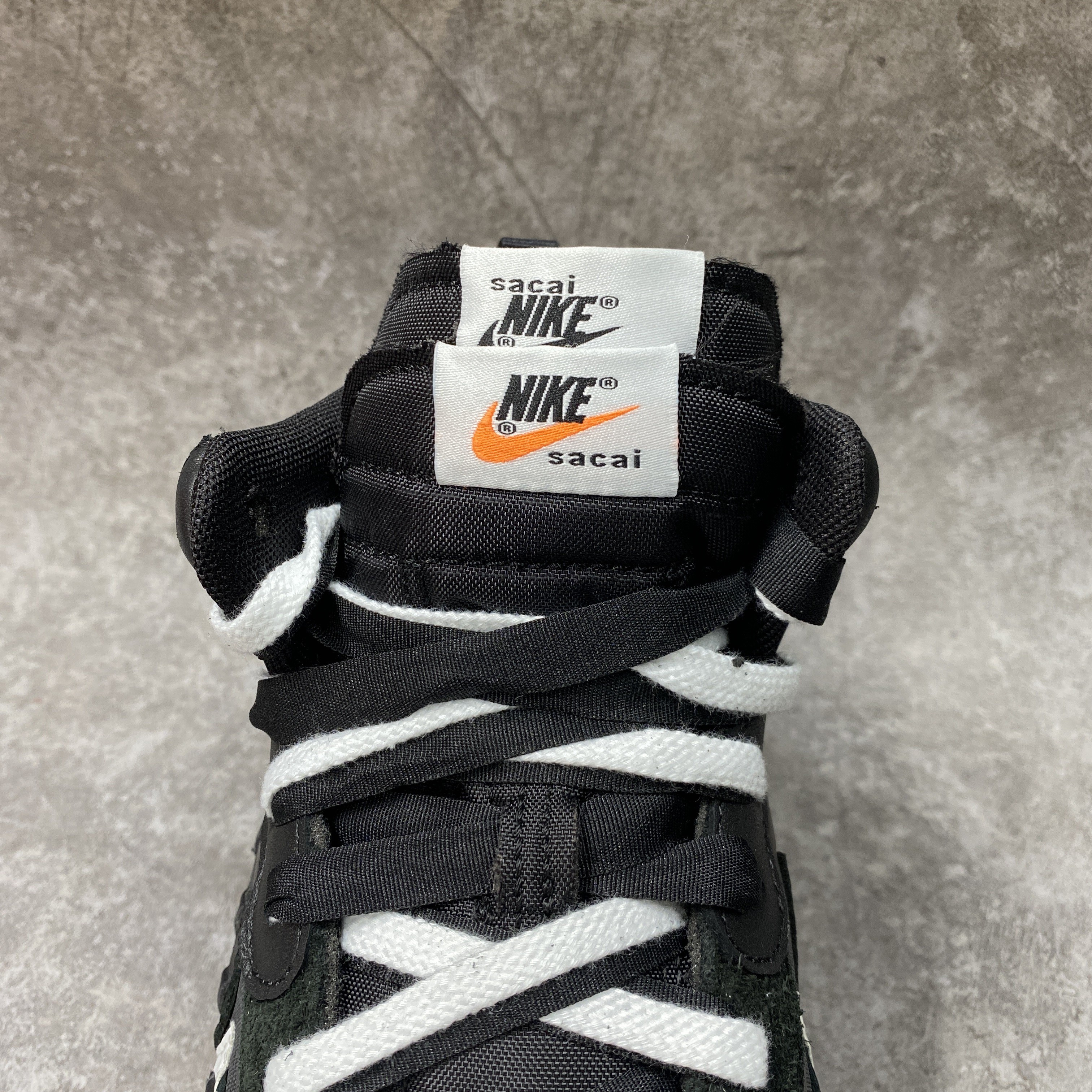 Nike Vaporwaffle Sacai Jean Paul Gaultier Black White