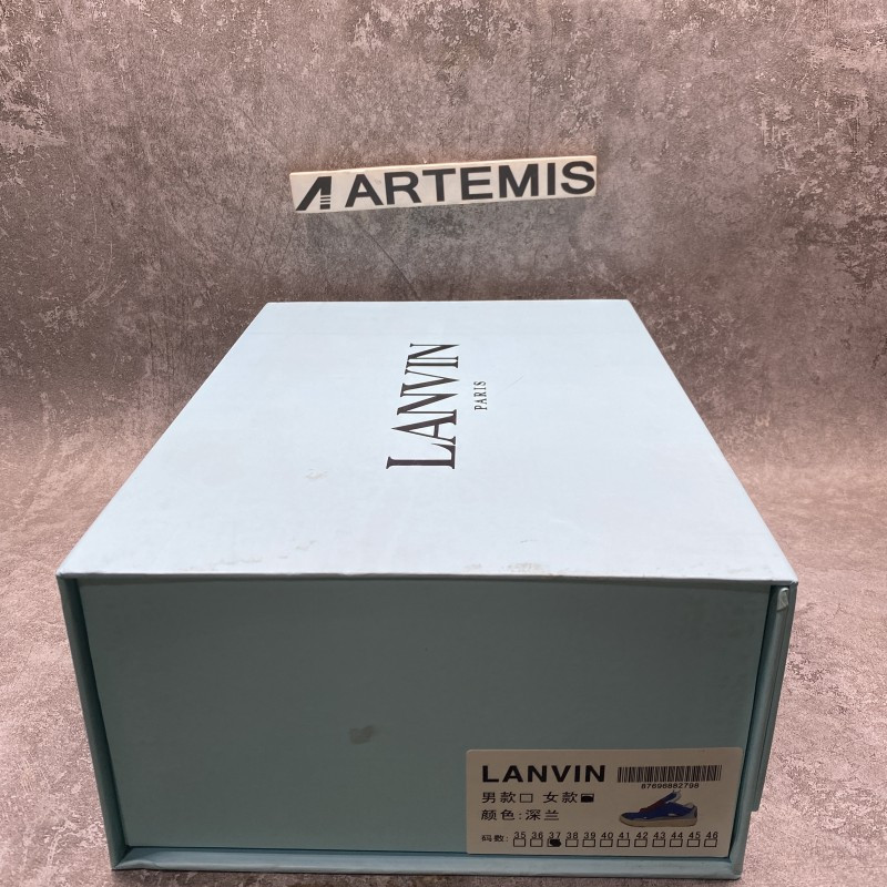 Lanvin Leather Curb Blue Gum