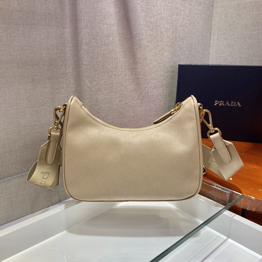 Pra*a re-edition 2005 saffiano leather bag