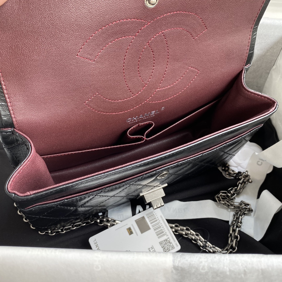 Ch*el 2.55 handbag 6.2 × 9.4 × 2.9 in