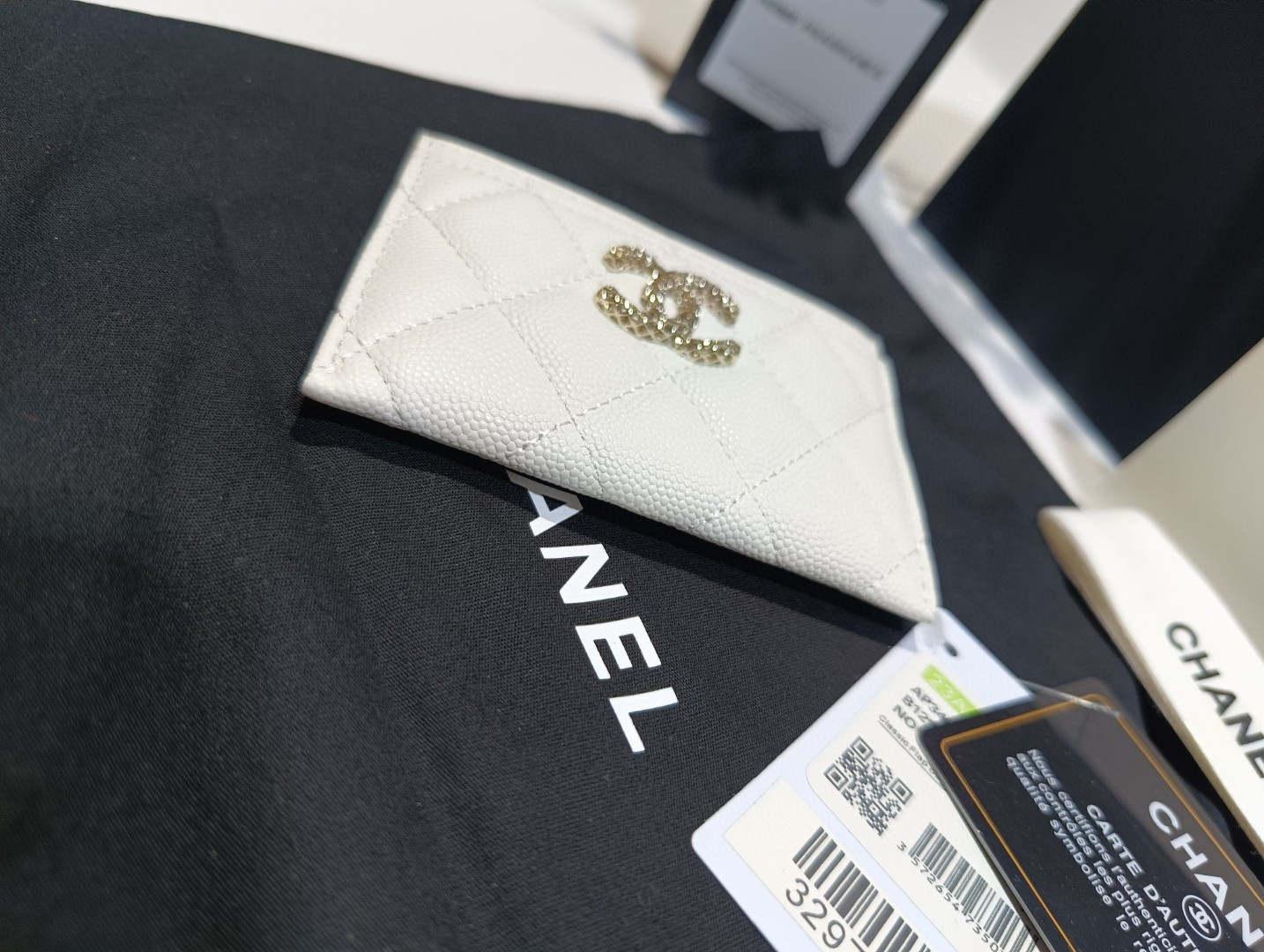Ch*el card holder 10cm