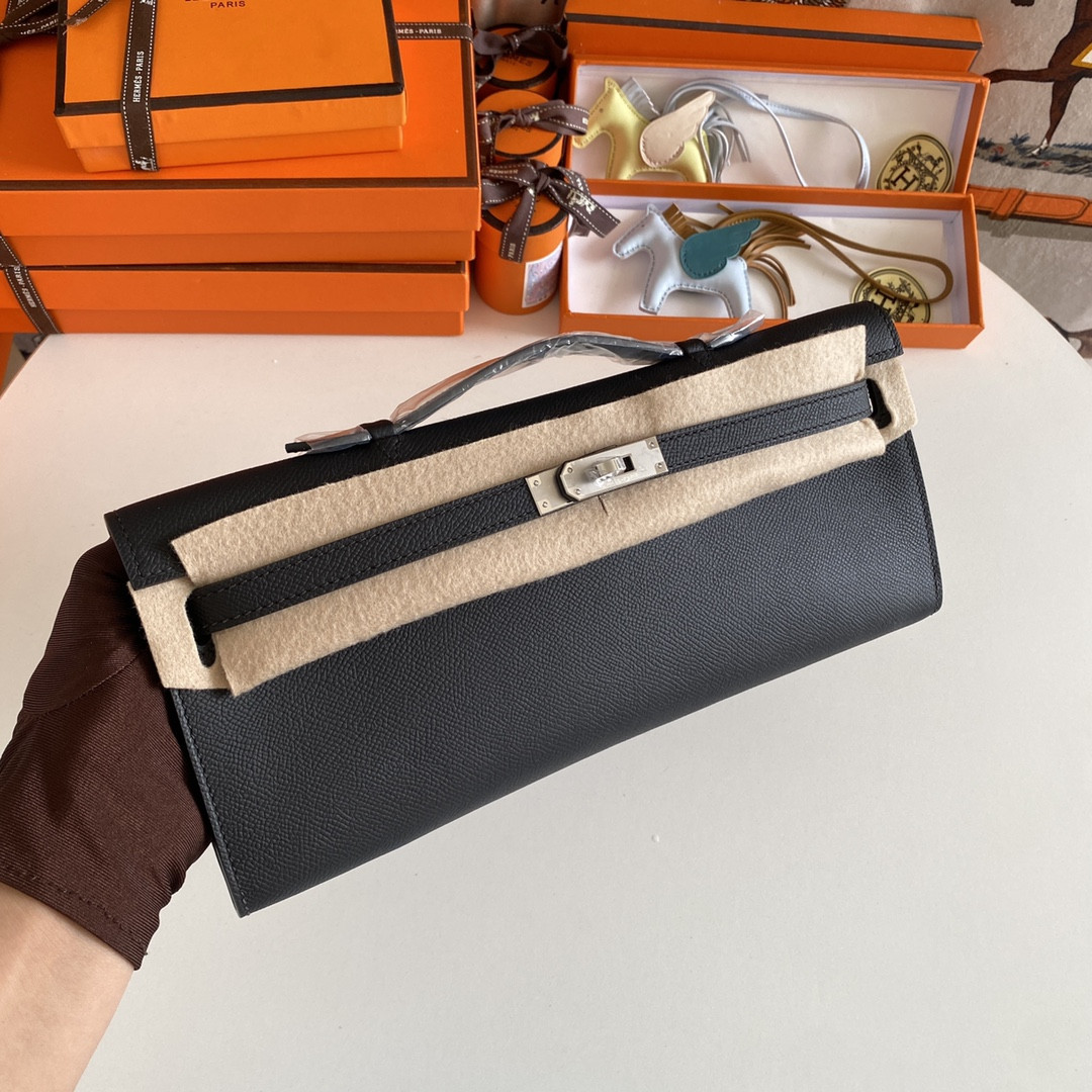 H**mes kelly cut 31cm epsom leather