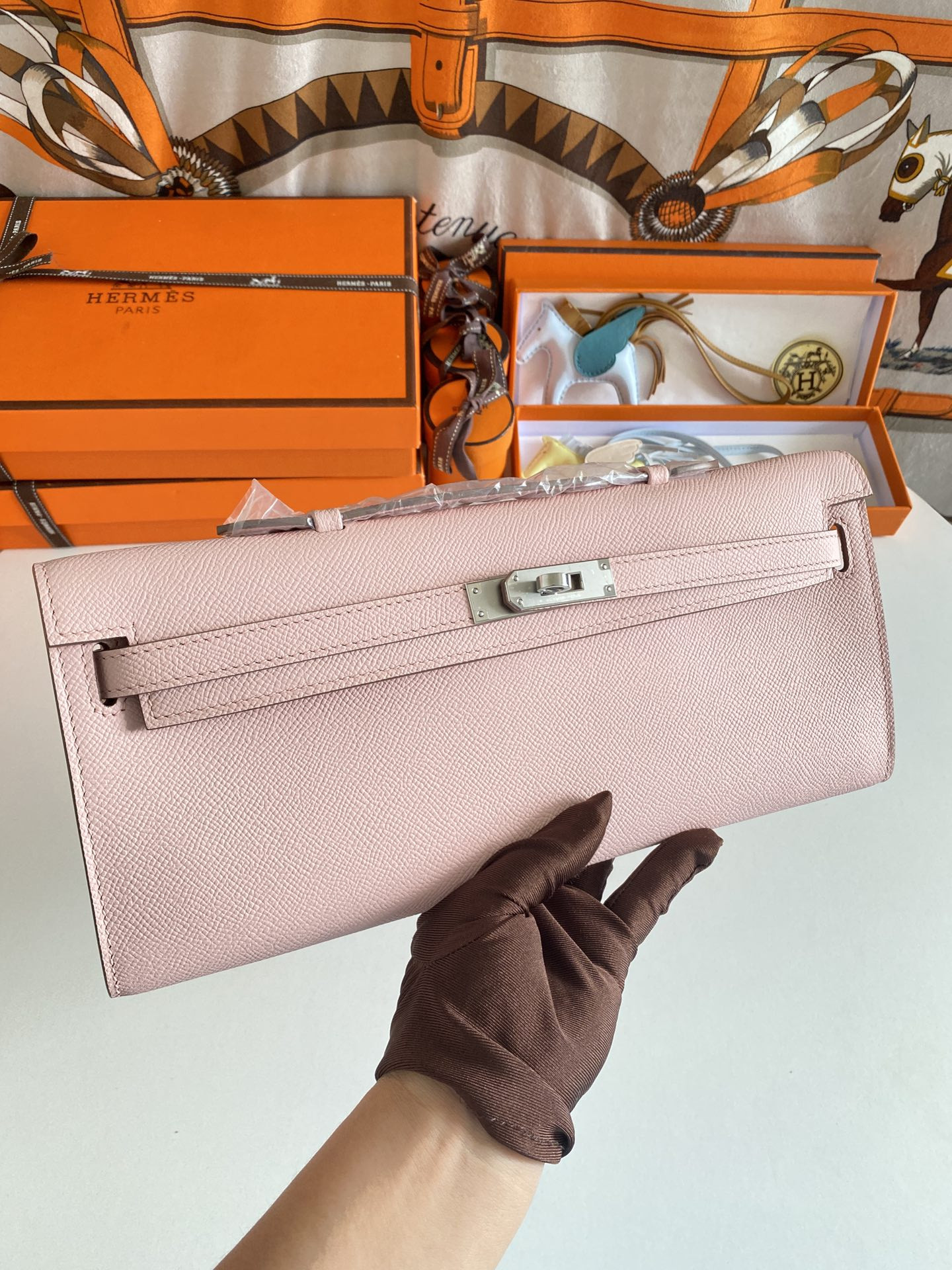 H**mes kelly cut 31cm epsom leather