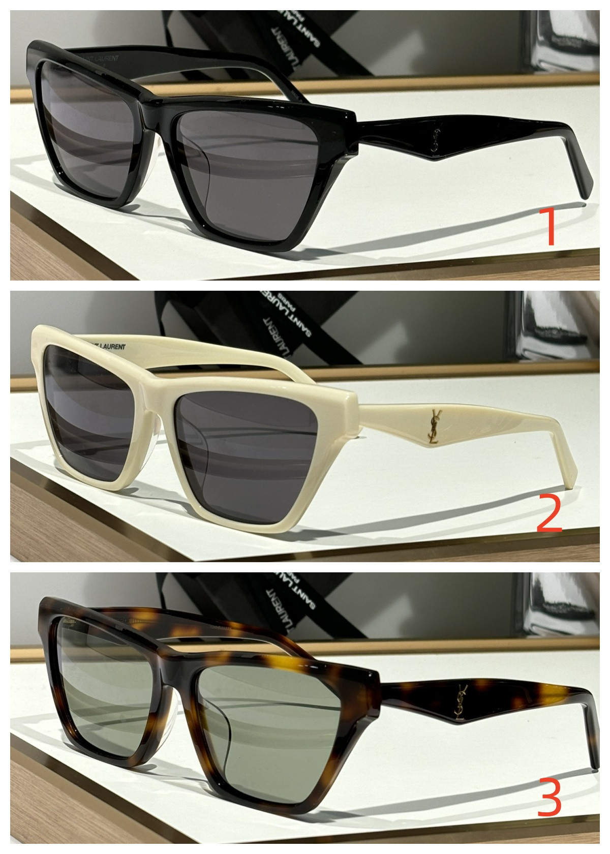 Y*L glasses slm103f 57-16-145