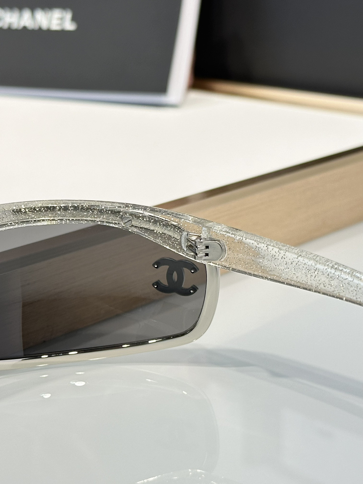 Ch*el glasses coco neige 71557