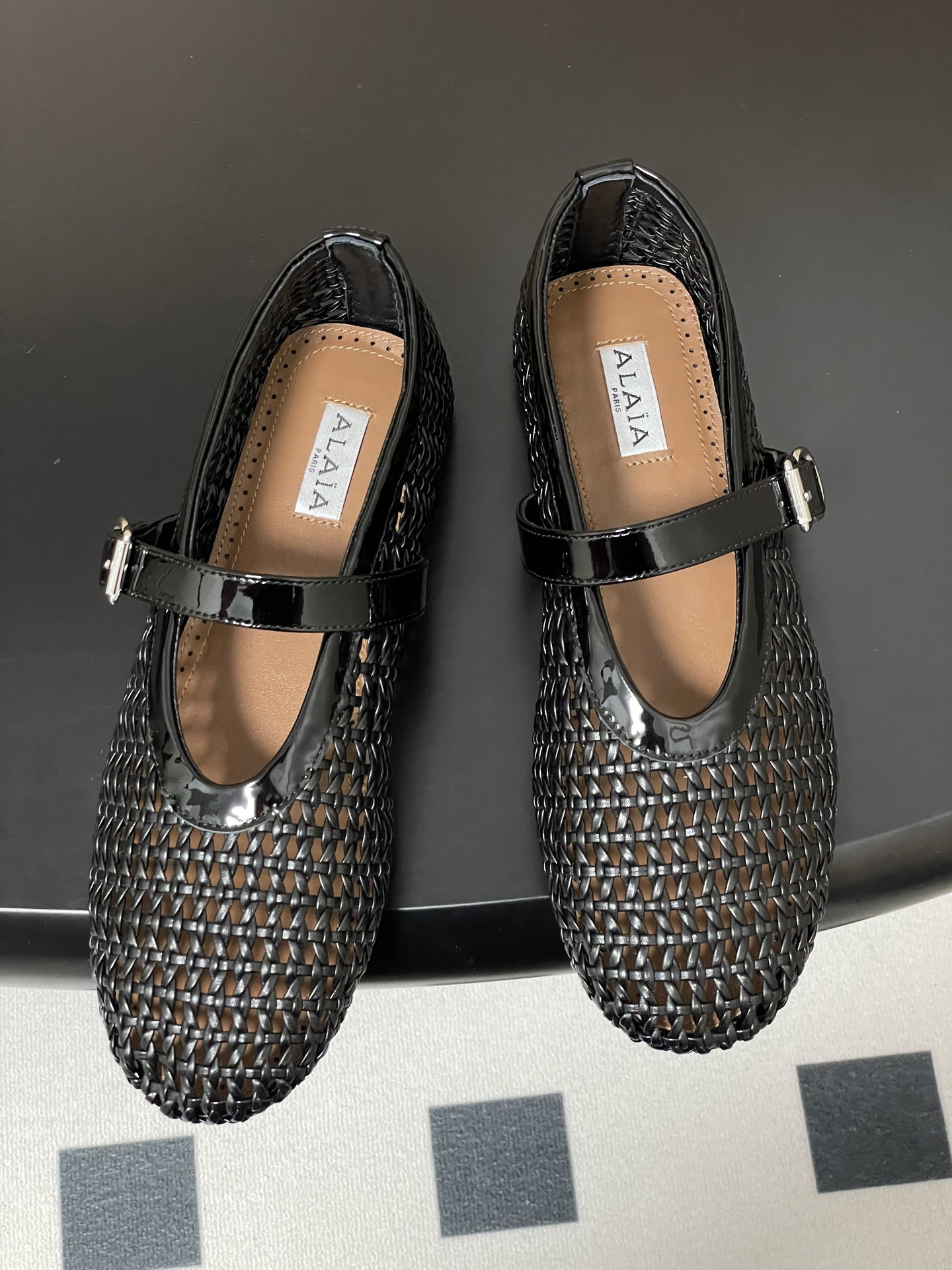 UA Alaïa BRAIDED BALLET FLATS(Customized Size 7-10 days production time)