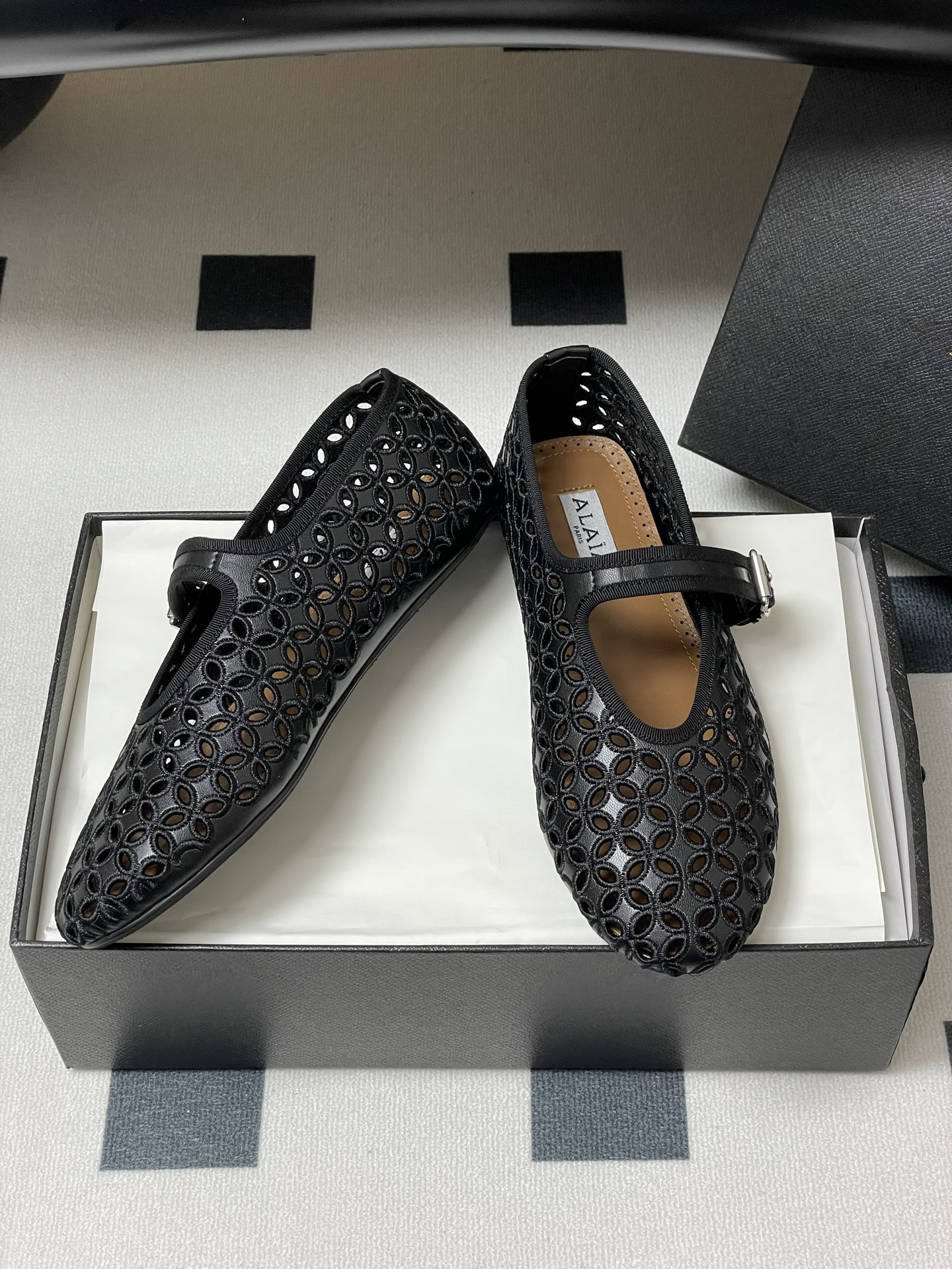 UA Alaïa BRAIDED BALLET FLATS(Customized Size 7-10 days production time)