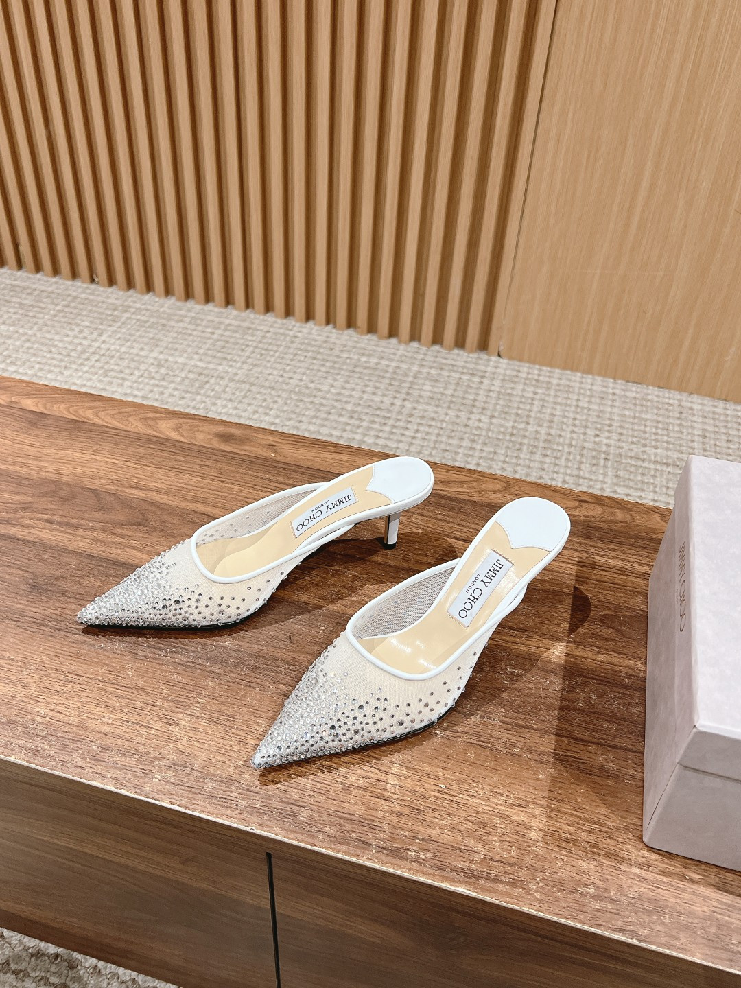 ua Ji*y Ch* vivi mules 6.5cm