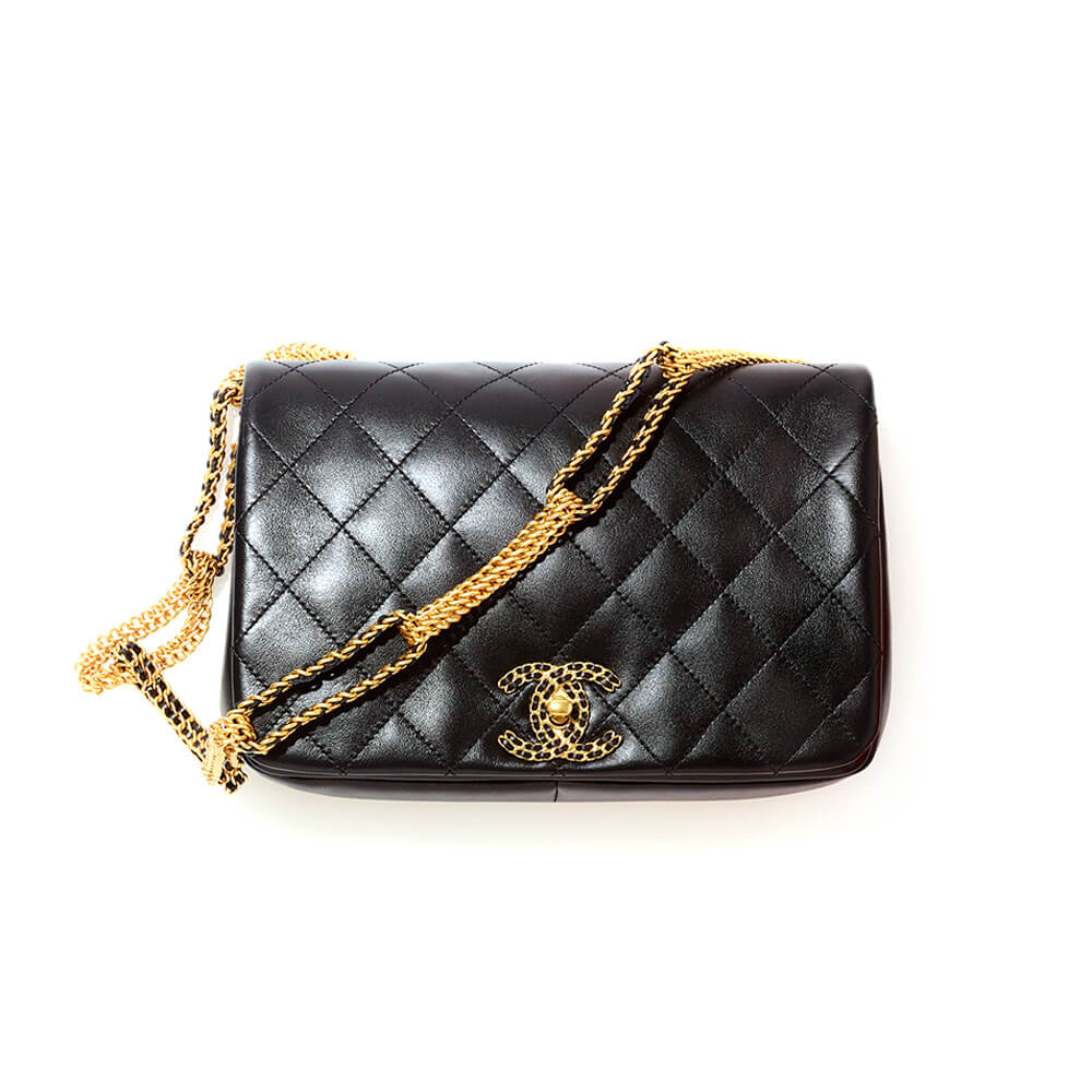 Ch*el flap bag