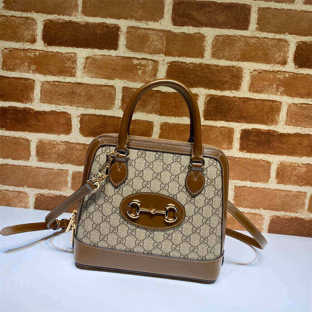 G*u*i horsebit 1955 small top handle bag