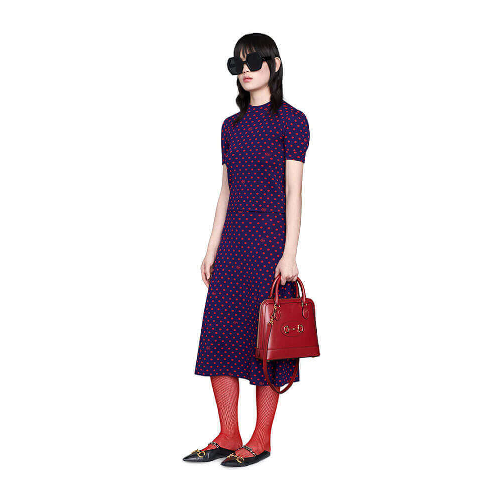 G*u*i horsebit 1955 small top handle bag