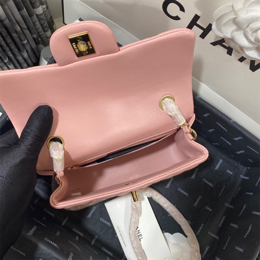 Ch*el mini flap bag